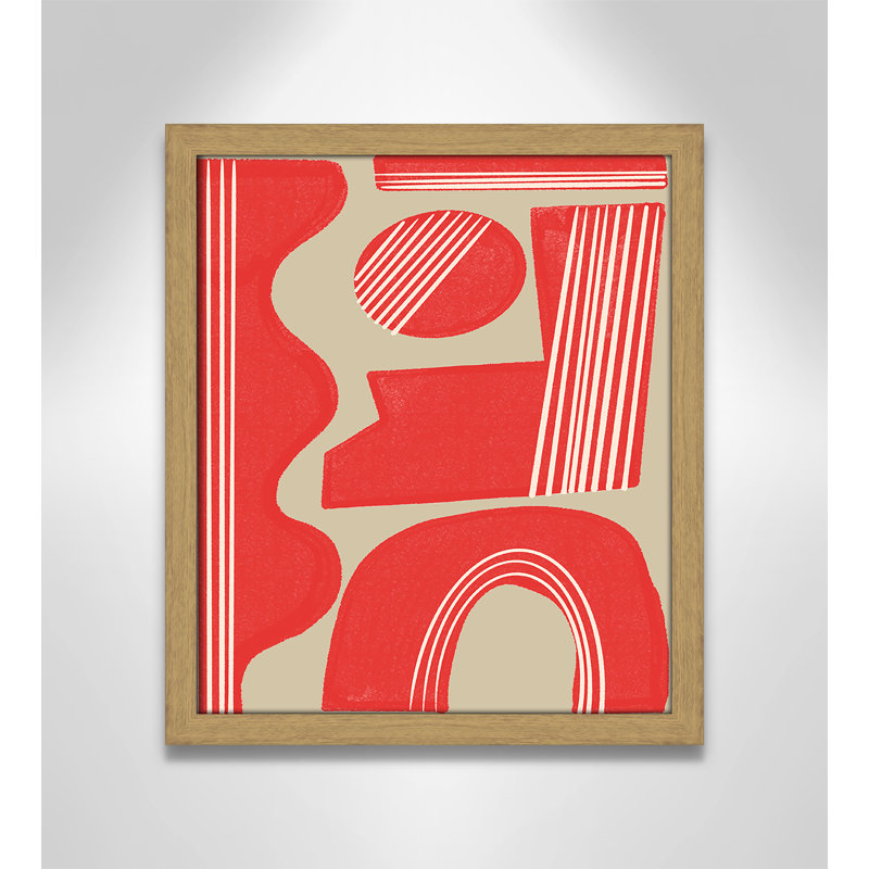 Imprimé Rosalinda par Miuus Studio, L 13 po x H 15 po, Framed Print, Natural Woodgrain