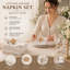 Apricot Gelato Cotton Cloth Dinner Napkins 