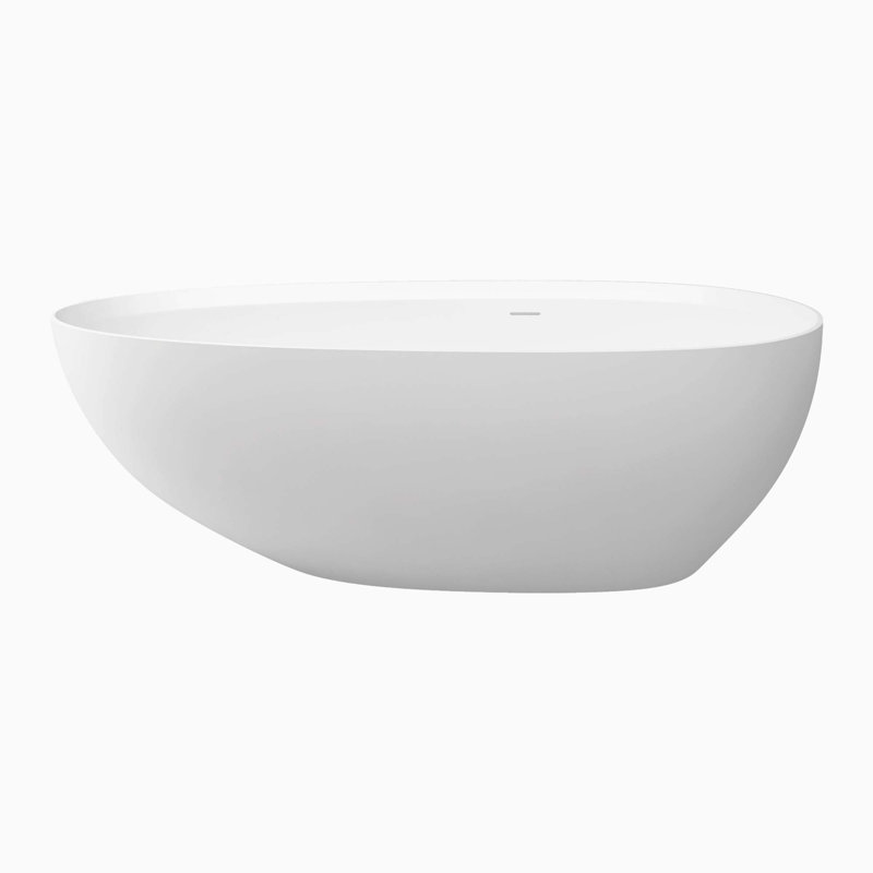 71'' x 35'' Soaking Solid Surface Bathtub