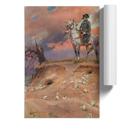 Napoleon by Wojciech Kossak - Frameless Print