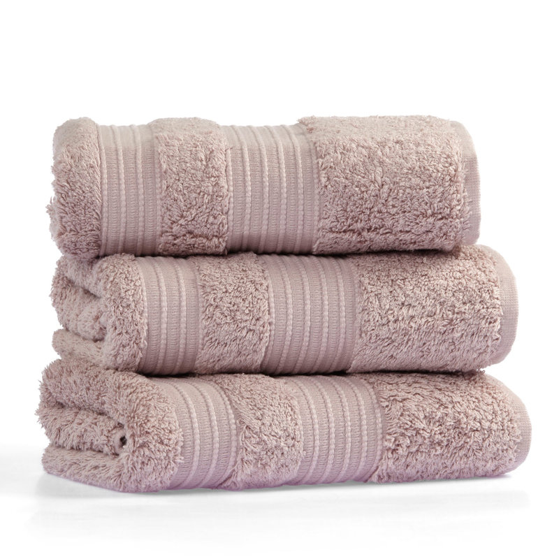 Serviette de bain luxueuse rose, 60% coton / 40% bambou, 35,4 x 70,9 pouces | Super absorbant 24,1 oz / m² | Lavable à la machine, cycle délicat | Doux, durable, parfait pour le spa et la maison | Idéal pour le confort de tous les jours