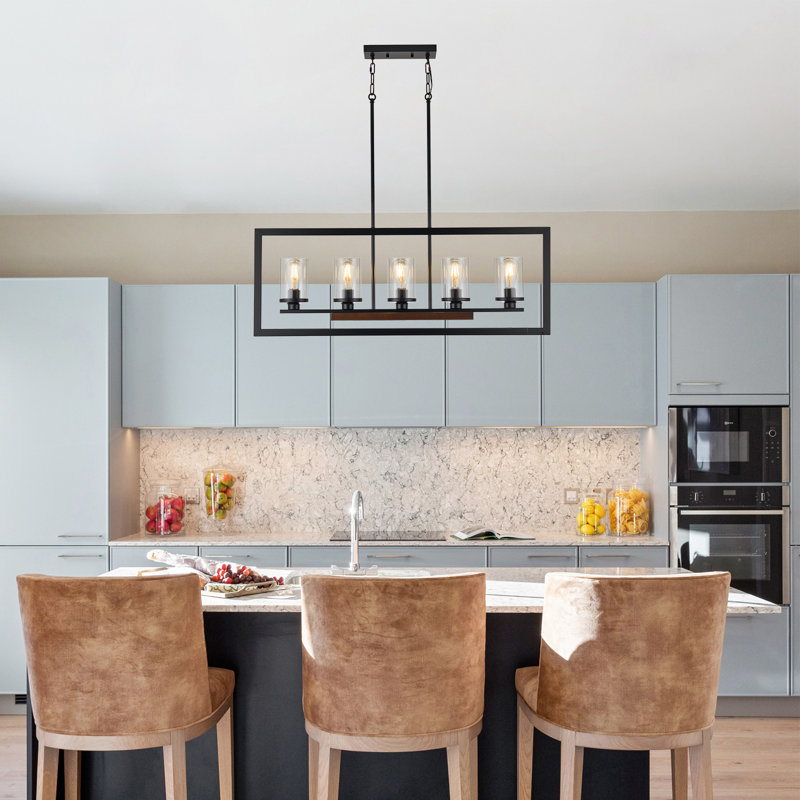 5 Light Kitchen Island Light