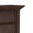 Amherst 24"W Solid Wood Transitional Nightstand with 2 Drawers and Open Storage Shelf-1555043988