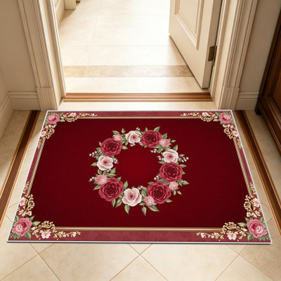 Tapis 1PC Red Rose