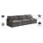Atis 105'' Velvet Sofa-877571937