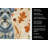 Kerry Blue Terrier Heirloom Fall Kitchen Towel-1218231315