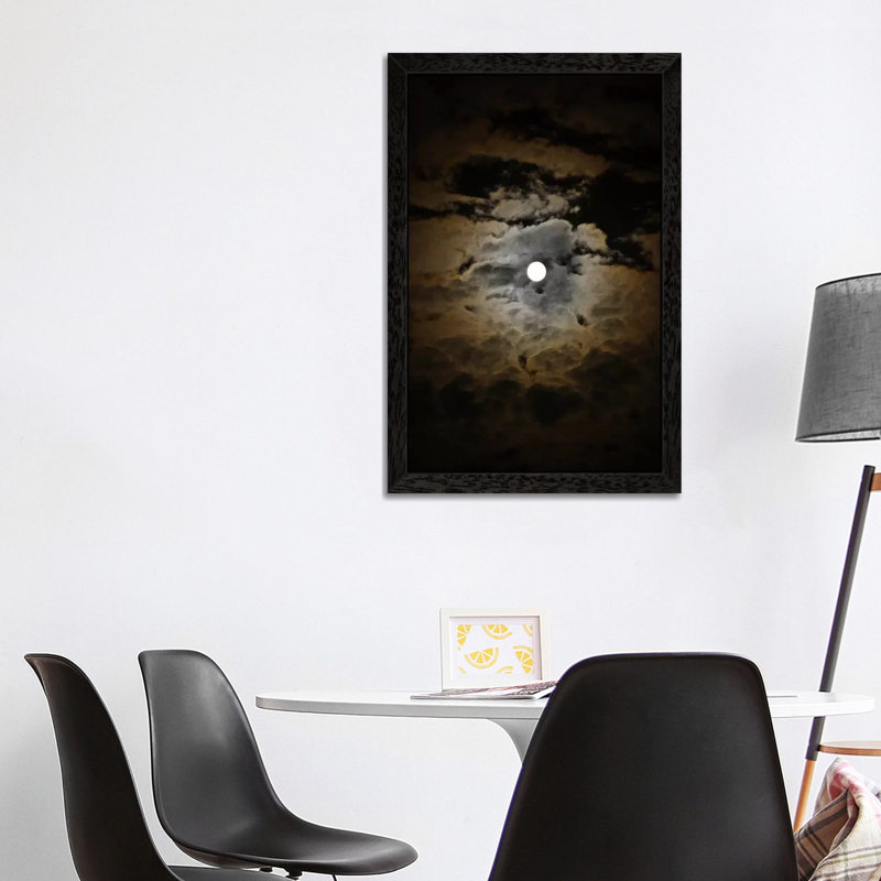 Accretion by Geoffrey Ansel Agrons - Print on Canvas, 152.5 cm H x 101.5 cm W, Black Floater Framed