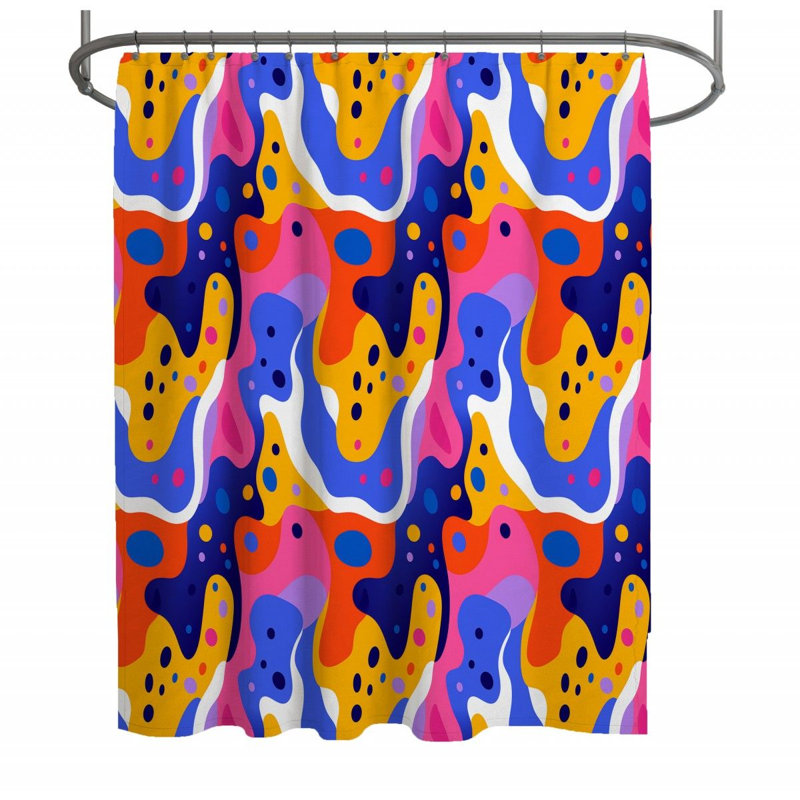 Rideau de douche Jaretssi, H 73 po x l 70 po