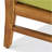 PERLA CORNER CHAIR, GREEN