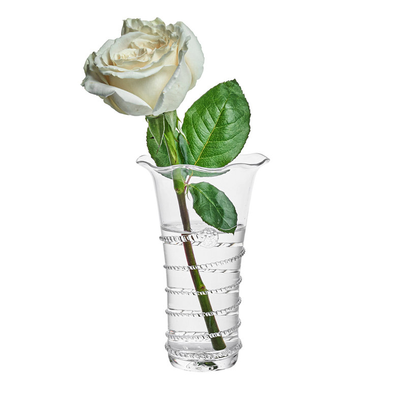 Amalia Flared Vase, 6" H x 3.5" W x 3.5" D