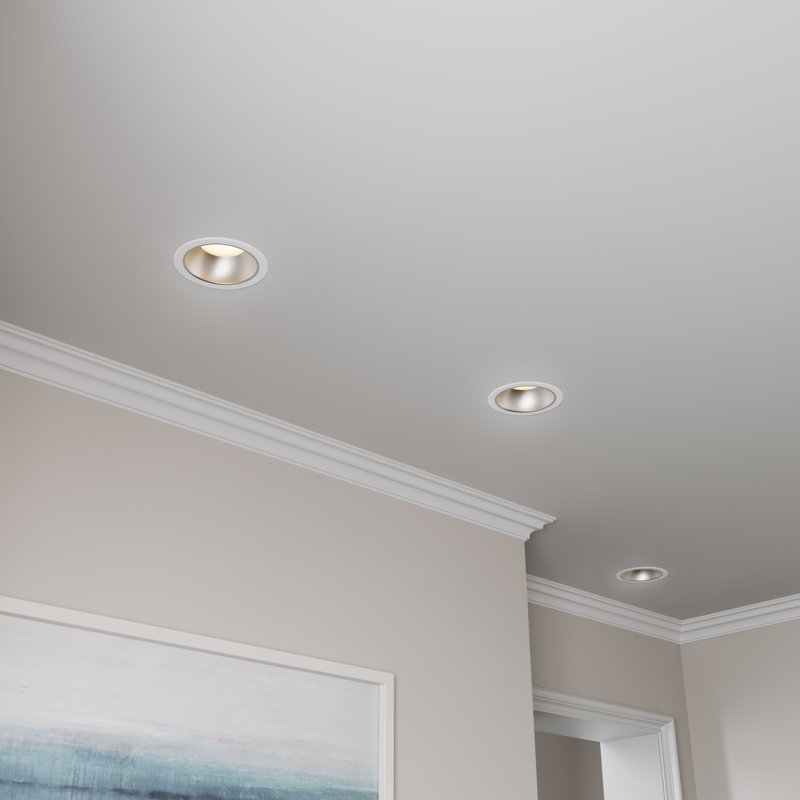 Downlight encastré commercial 8 "3W 3CCT DEL - avec verre transparent