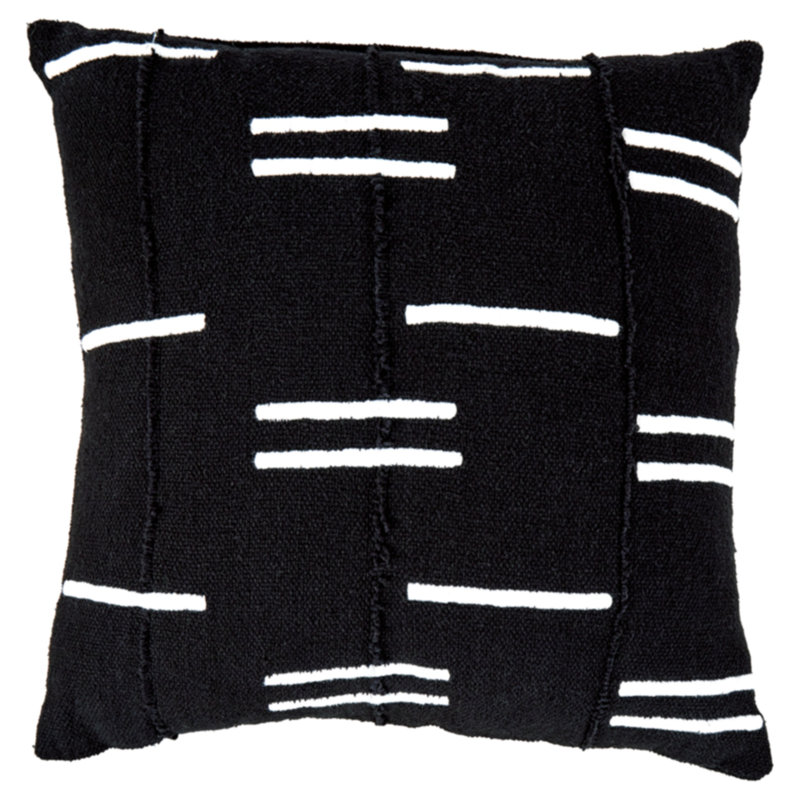 Brumm Geometric Cotton Reversible Throw Pillow