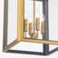 Libby Langdon Herrick 15" Luxe Gold + Navy Chandelier