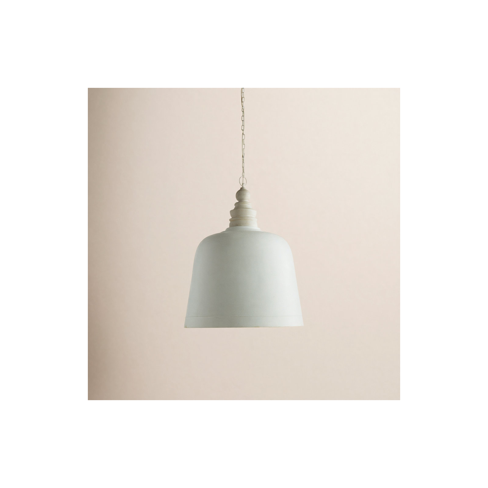 Single Light Metal Dimmable Pendant, 38" H x 28" W x 28" D