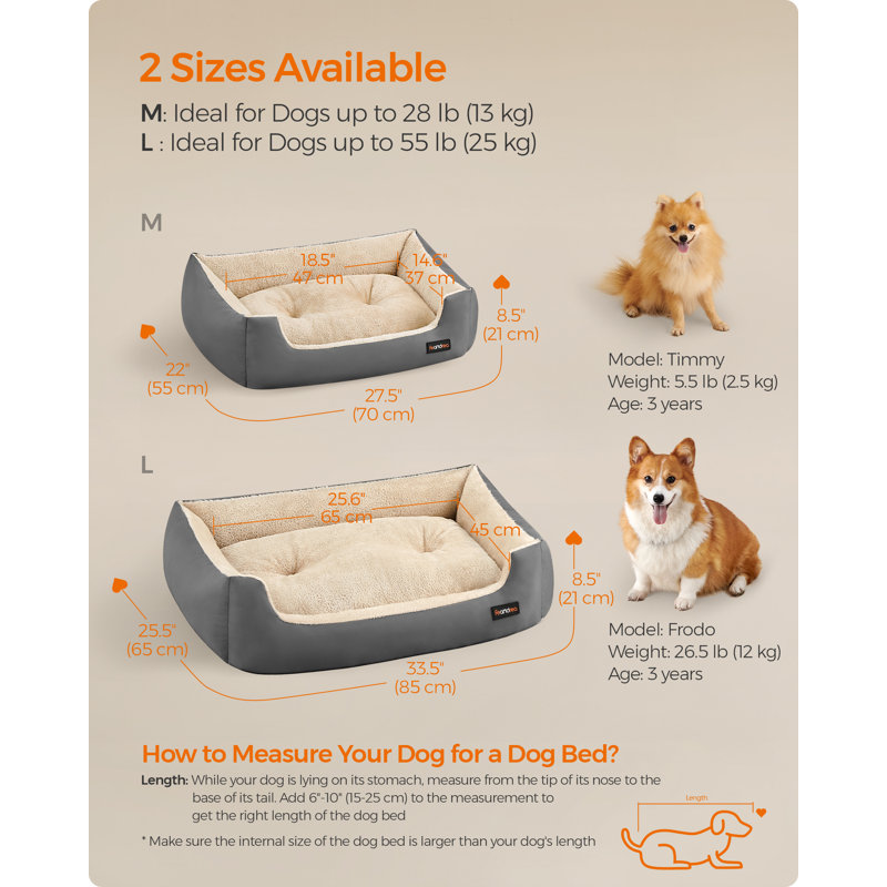 75x58x21cm Cotton Pet Bed