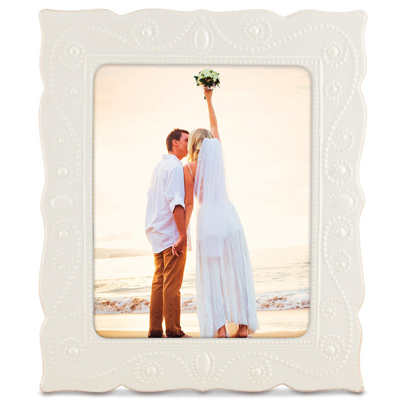 French Perle White 8" X 10" Frame