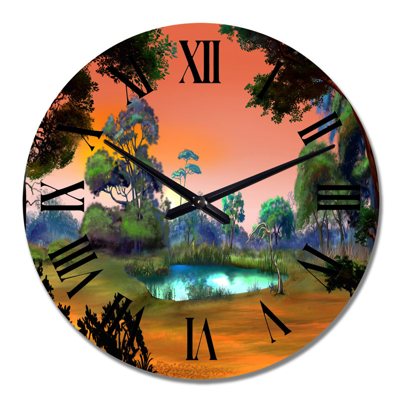 Horloge murale très grande, Moyen