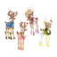 Patience Brewster Dash Away Reindeer Ornament Set-B