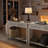 39.4" Console Table With 2 Drawers-869901311