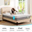 Matelas 12 po, mousse viscoélastique gélifiée rafraîchissante-65908757