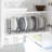 Yamazaki Home Plate Rack/Dish Stand/Dish Storage/Plate Holder, Large, Steel, Large-1313528367
