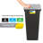 GLAD Link & Sort 36 Gallon Waste and Recycle Station, Pack of 3