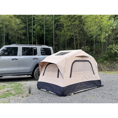 Truck Roof Tent, Car SUV Roof Tent Inflatable,Roof Top Tent Camping For 2 Person,Easy To Set Up
