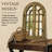 Paola Solid Wood Dome Mirror-554313295-557338863