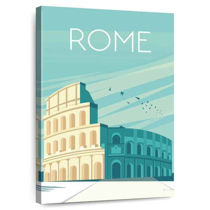 Aime Rome Amphitheatre, 30" H x 20" W