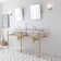 Greyleigh™ Copeland 22'' Marble Oval Bathroom Sink with Faucet and Overflow