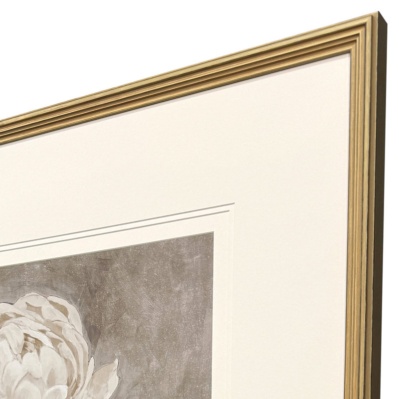 «Pretty as a pivoine I», art encadré