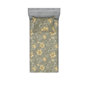 Vert olive pâle / floral