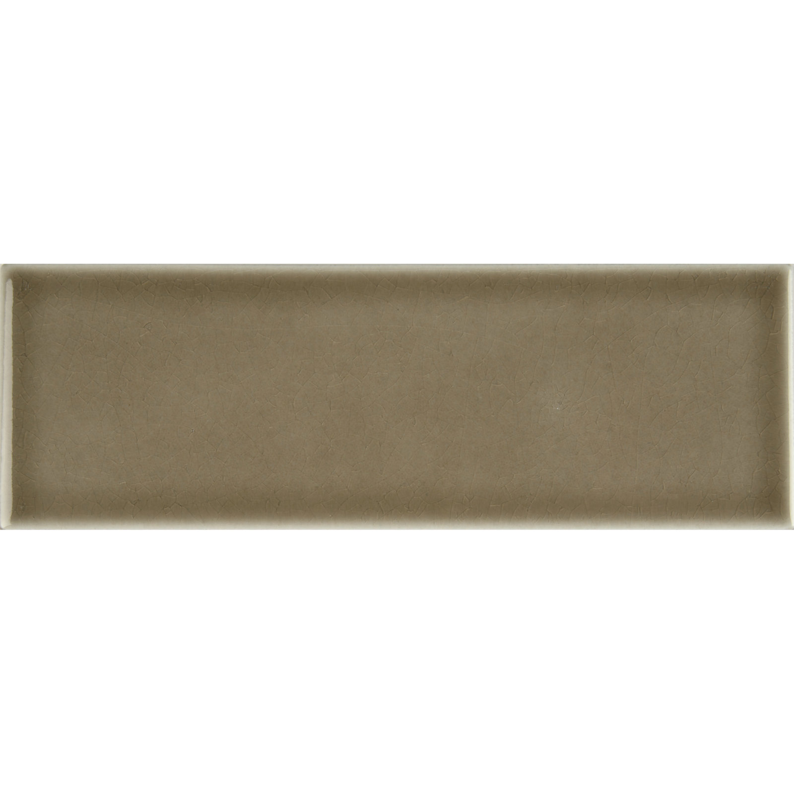 Subway 4" x 12" Ceramic Wall Tile, Hearthstone