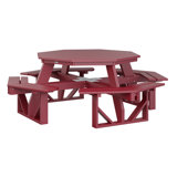 Outdoor Octagon Picnic Table