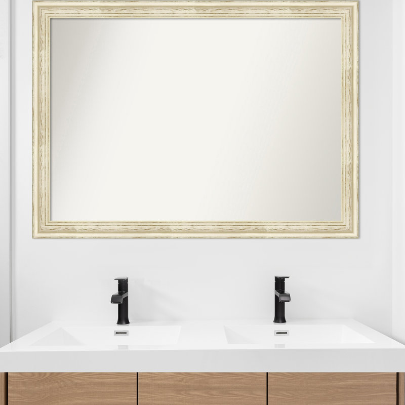 Miroir mural pour salle de bain Country, Rectangle, H 32,5 po x l 44,5 po