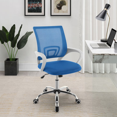 Chaise de bureau rembourrée et réglable pour bureau à domicile
