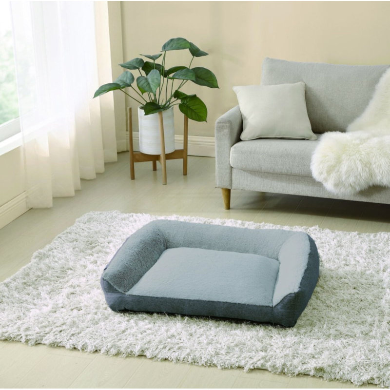 Sealy Supportive Pet Plush Couch, Grey