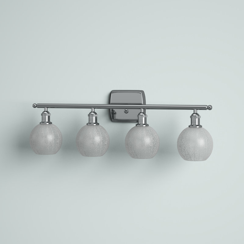 Baptista 4 - Light Dimmable Vanity Light, Polished Chrome