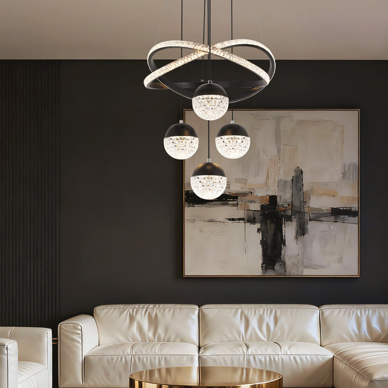 Chandelier, Black