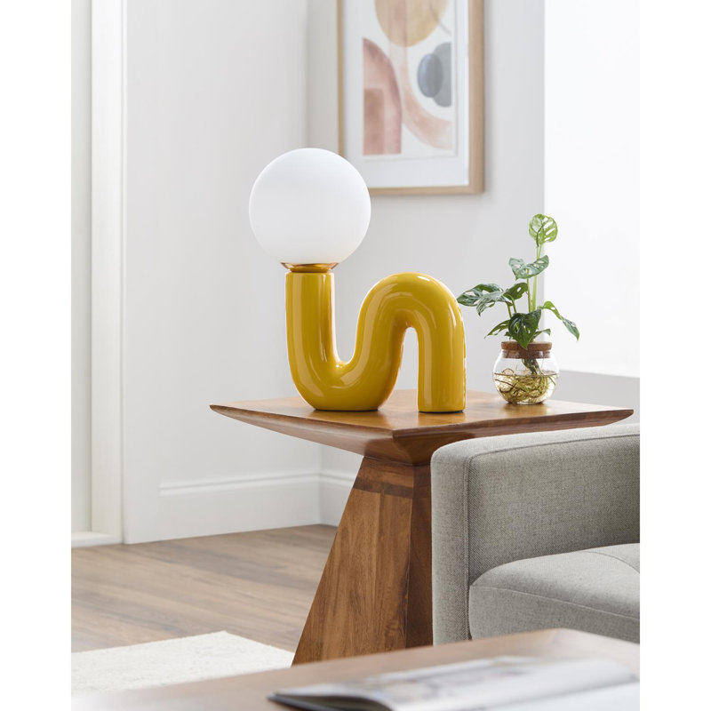 Luccia Accent Table Lamp, Yellow