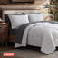 Ensemble d'édredon réversible 7 pièces Coleman®, ensemble de literie toutes saisons - double, argent / gris-131115536-131115540