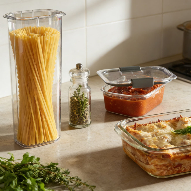 Ensemble de 9 contenants en verre pour aliments, sans BPA, étanches et hermétiques, allant au micro-ondes, au four, au lave-vaisselle et au congélateur, conception modulaire peu encombrante