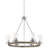 6 - Light Dimmable Wagon Wheel Chandelier-1599283250