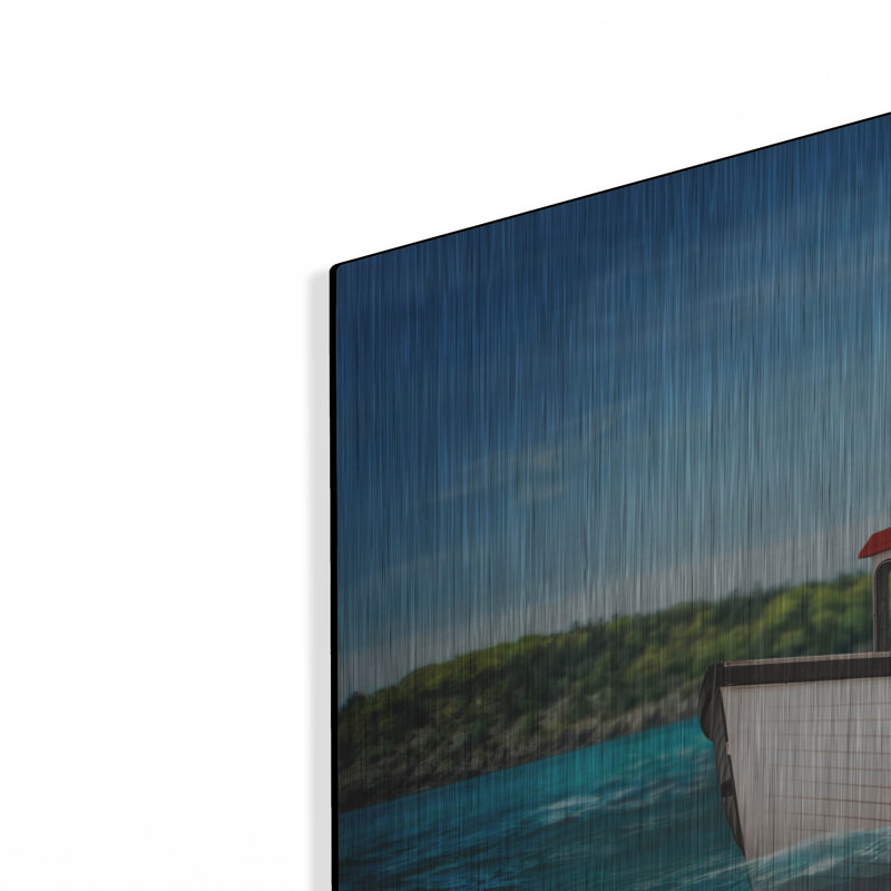 Art mural luxueux «Lobster Fishing» par John Hovenstine, 36 po x 24 po, H 24 po x l 36 po
