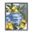 Cadre flottant gris lustré