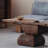 Ancient and personalized designed coffee table