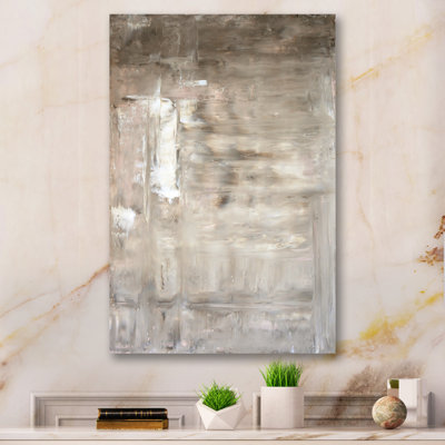 Art moderne gris et bleu II 2PT47799