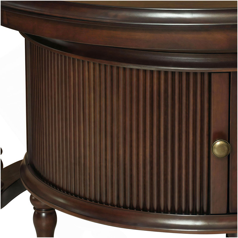 Ensemble de tables basses Modern Modern, Marron foncé
