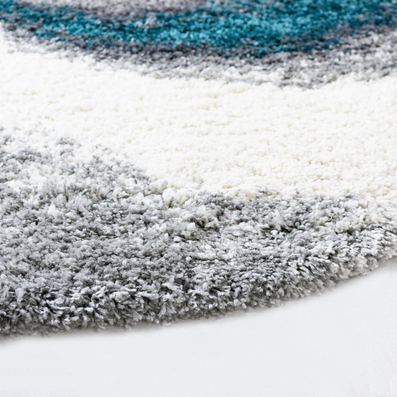 Dalpe Abstract Indoor Rug, Runner 2' x 6'7"