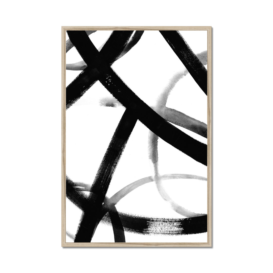 Monochrome Ripple II by Grace Popp - Painting